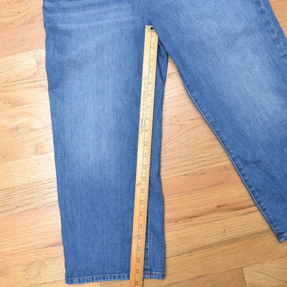 Madewell Slim Wide-Leg Crop Jeans Womens 28P - Picture 5 of 6